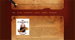 Desktop Screenshot of gumbeauxs.com
